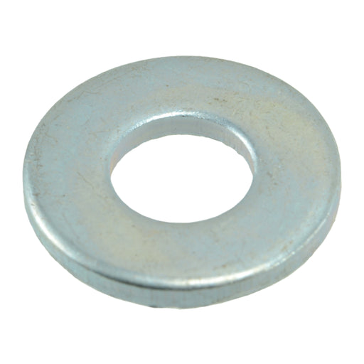 1/4" x 9/32" x 5/8" Zinc Plated Grade 2 Steel SAE Flat Washers