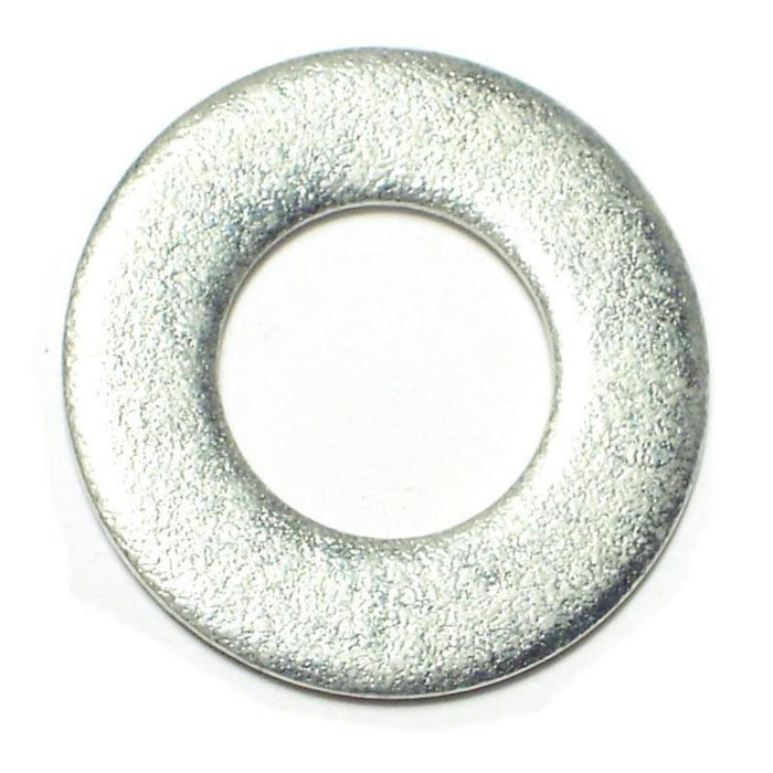 5/8" x 21/32" x 1-5/16" Zinc Plated Grade 2 Steel SAE Flat Washers