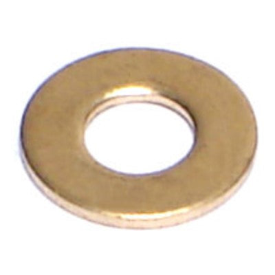 #8 x 11/64" x 3/8" Brass S Pattern Flat Washers