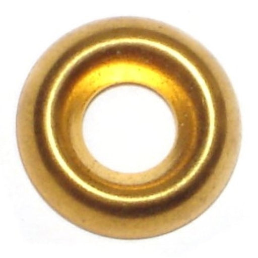 #8 x 13/64" x 17/32" Brass Finishing Washers