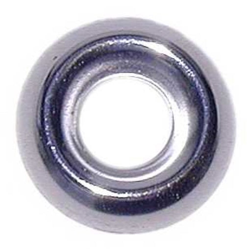 #14 x 21/64" x 25/32" Nickel Plated Brass Finishing Washers