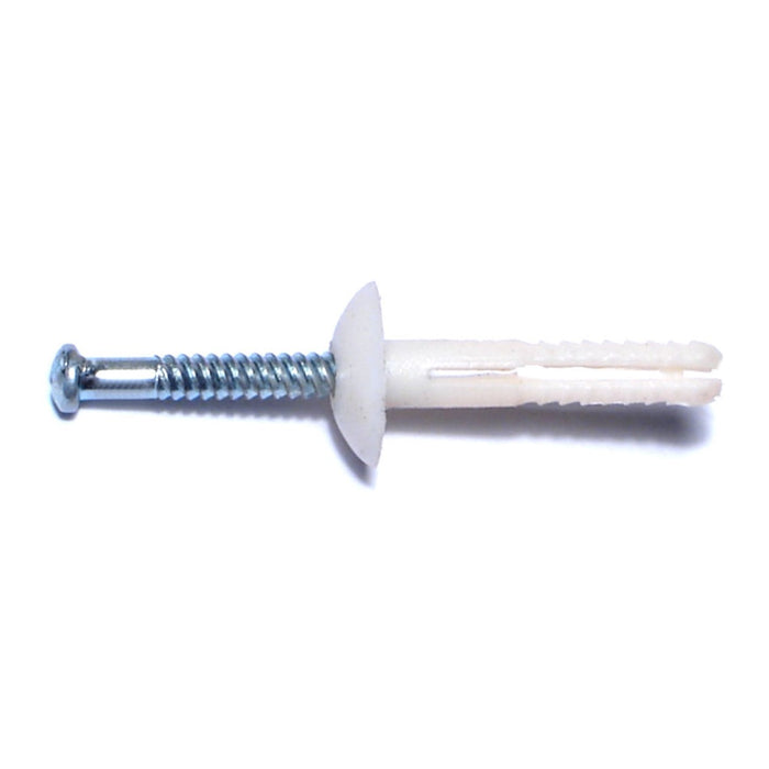 3/16" x 1" Nylon Plastic Mushroom Nail Drive Anchors