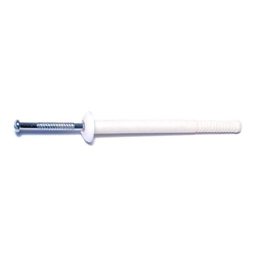 1/4" x 3" Nylon Plastic Mushroom Nail Drive Anchors