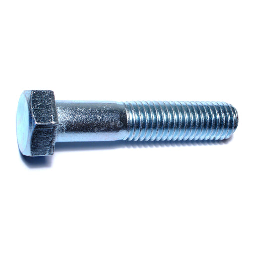 5/8"-11 x 3" Zinc Plated Grade 2 / A307 Steel Coarse Thread Hex Bolts