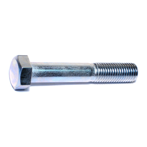 3/4"-10 x 4-1/2" Zinc Plated Grade 2 / A307 Steel Coarse Thread Hex Bolts