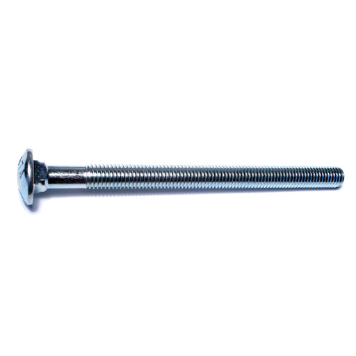 1/2"-13 x 7" Zinc Plated Grade 2 / A307 Steel Coarse Thread Carriage Bolts