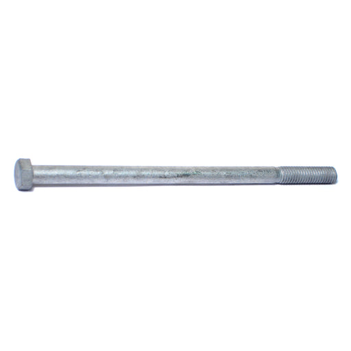 3/8"-16 x 7" Hot Dip Galvanized Steel Coarse Thread Hex Cap Screws