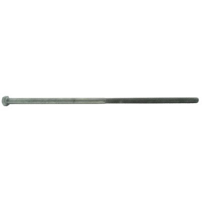 3/8"-16 x 12" Hot Dip Galvanized Steel Coarse Thread Hex Cap Screws