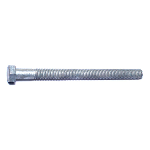 1/2"-13 x 6-1/2" Hot Dip Galvanized Steel Coarse Thread Hex Cap Screws