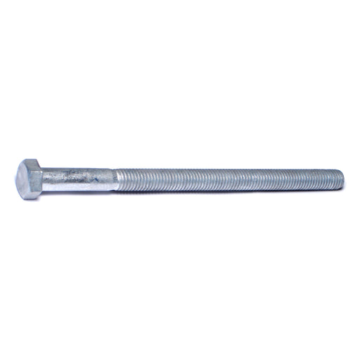 1/2"-13 x 8" Hot Dip Galvanized Steel Coarse Thread Hex Cap Screws