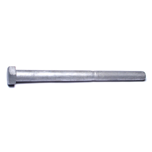 3/4"-10 x 10" Hot Dip Galvanized Steel Coarse Thread Hex Cap Screws