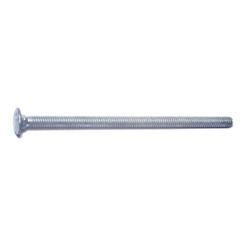 1/4"-20 x 5" Hot Dip Galvanized Grade 2 / A307 Steel Coarse Thread Carriage Bolts