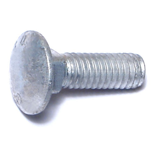 5/16"-18 x 1" Hot Dip Galvanized Grade 2 / A307 Steel Coarse Thread Carriage Bolts