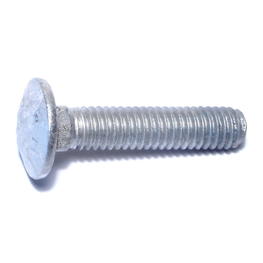 5/16"-18 x 1-1/2" Hot Dip Galvanized Grade 2 / A307 Steel Coarse Thread Carriage Bolts