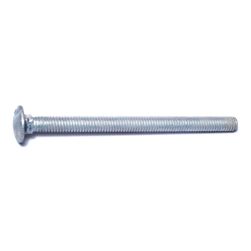 5/16"-18 x 4-1/2" Hot Dip Galvanized Grade 2 / A307 Steel Coarse Thread Carriage Bolts