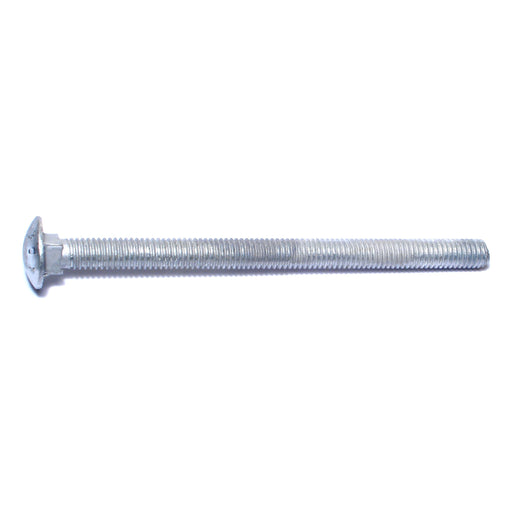 3/8"-16 x 5-1/2" Hot Dip Galvanized Grade 2 / A307 Steel Coarse Thread Carriage Bolts