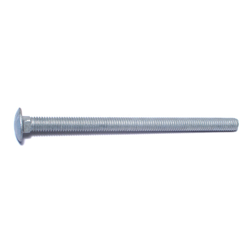 3/8"-16 x 6" Hot Dip Galvanized Grade 2 / A307 Steel Coarse Thread Carriage Bolts