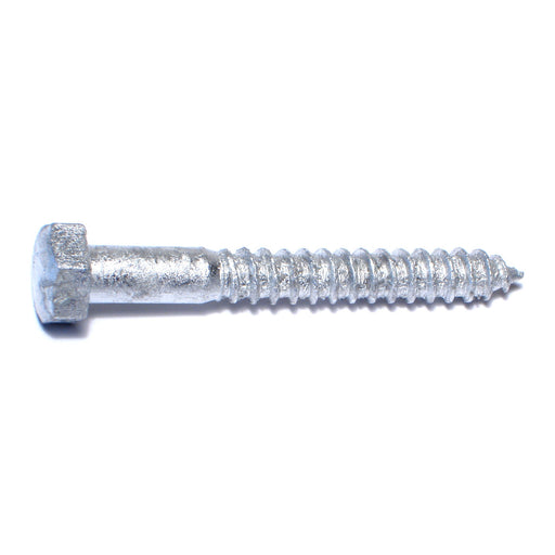 5/16" x 2-1/2" Hot Dip Galvanized Steel Hex Head Lag Screws