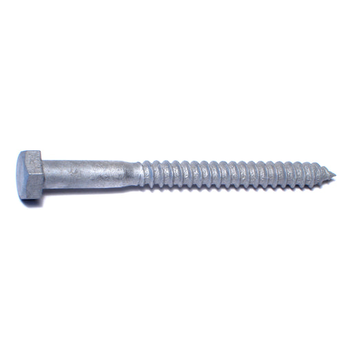 5/16" x 3-1/2" Hot Dip Galvanized Steel Hex Head Lag Screws