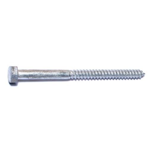 5/16" x 4-1/2" Hot Dip Galvanized Steel Hex Head Lag Screws