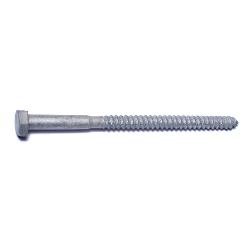 5/16" x 5" Hot Dip Galvanized Steel Hex Head Lag Screws