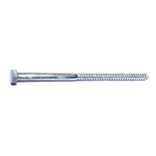 5/16" x 6" Hot Dip Galvanized Steel Hex Head Lag Screws