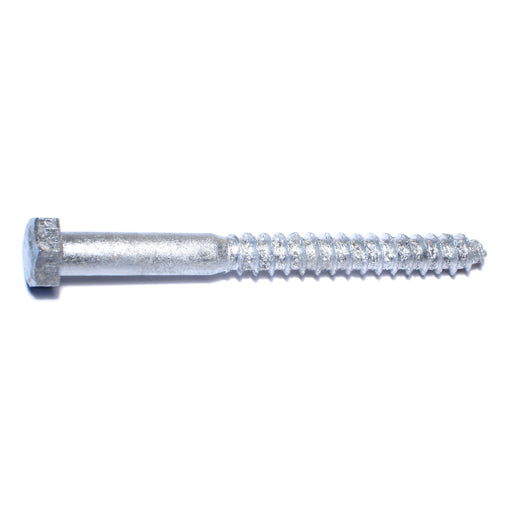 3/8" x 4" Hot Dip Galvanized Steel Hex Head Lag Screws