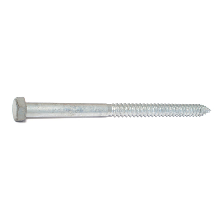 1/2" x 8" Hot Dip Galvanized Steel Hex Head Lag Screws