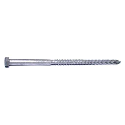 1/2" x 12" Hot Dip Galvanized Steel Hex Head Lag Screws