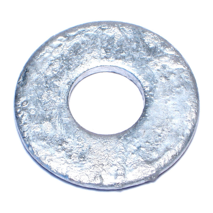 1/2" x 9/16" x 1-3/8" Hot Dip Galvanized Grade 2 Steel USS Flat Washers