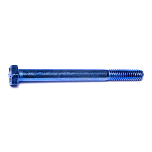 5/16"-18 x 3-1/2" Zinc Plated Grade 8 Steel Coarse Thread Hex Cap Screws