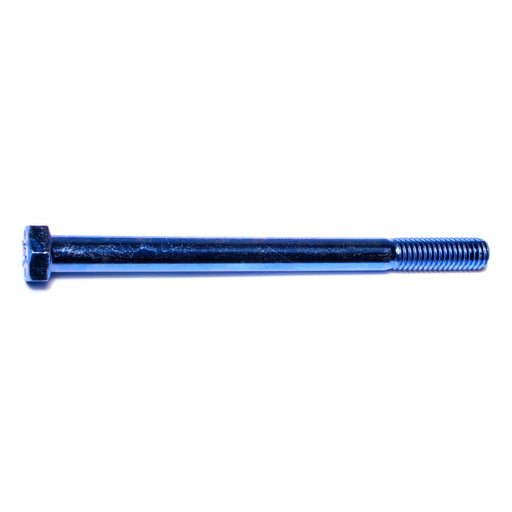 3/8"-16 x 5" Zinc Plated Grade 8 Steel Coarse Thread Hex Cap Screws