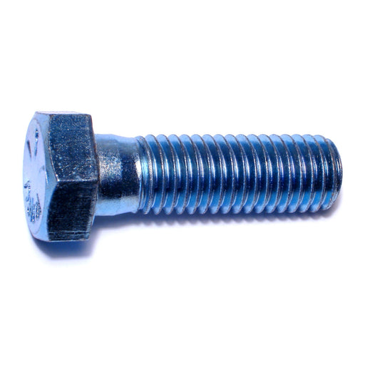 5/8"-11 x 2" Zinc Plated Grade 8 Steel Coarse Thread Hex Cap Screws