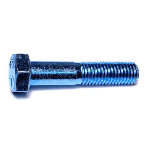 5/8"-11 x 3" Zinc Plated Grade 8 Steel Coarse Thread Hex Cap Screws