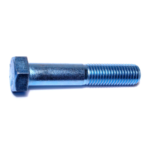 3/4"-10 x 4" Zinc Plated Grade 8 Steel Coarse Thread Hex Cap Screws