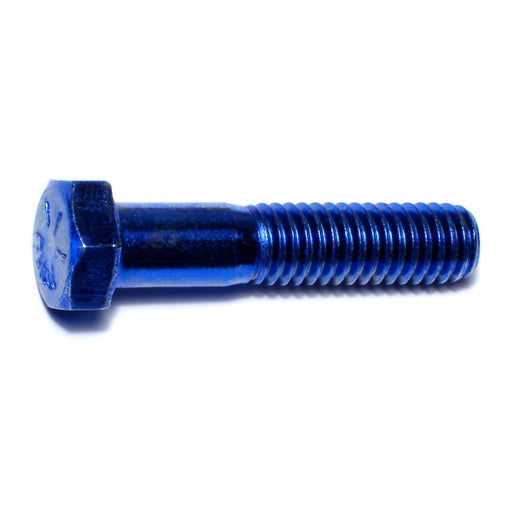 3/8"-16 x 1-3/4" Zinc Plated Grade 8 Steel Coarse Thread Hex Cap Screws