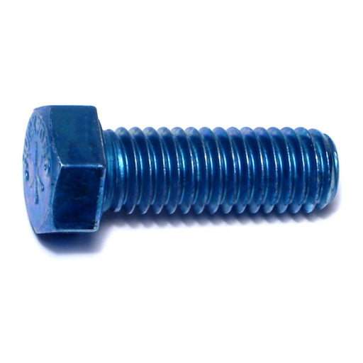 7/16"-14 x 1-1/4" Zinc Plated Grade 8 Steel Coarse Thread Hex Cap Screws