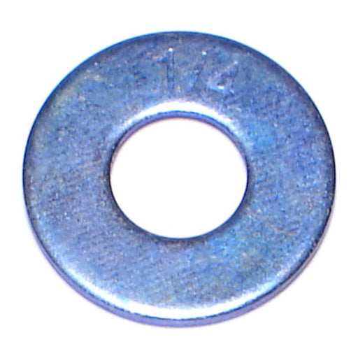 1/4" x 5/16" x 3/4" Zinc Plated Grade 8 Steel USS Flat Washers