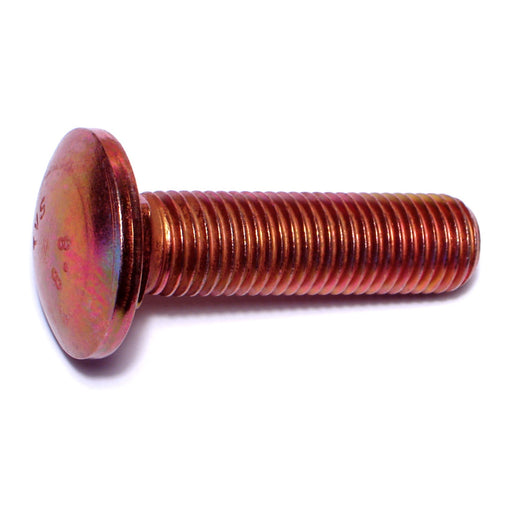 16mm-2.0 x 60mm Zinc Plated Class 8.8 Steel Coarse Thread Carriage Bolts