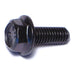 6mm-1.0 x 16mm Black Phosphate Class 10.9 Steel Coarse Thread Hex Washer Head Flange Bolts