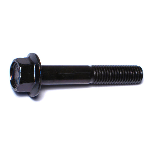 10mm-1.5 x 60mm Black Phosphate Class 10.9 Steel Coarse Thread Hex Washer Head Flange Bolts