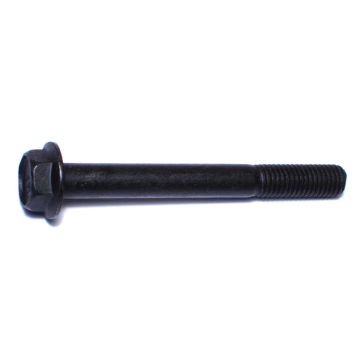 10mm-1.5 x 90mm Black Phosphate Class 10.9 Steel Coarse Thread Hex Washer Head Flange Bolts