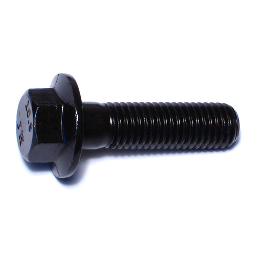 12mm-1.75 x 45mm Black Phosphate Class 10.9 Steel Coarse Thread Hex Washer Head Flange Bolts