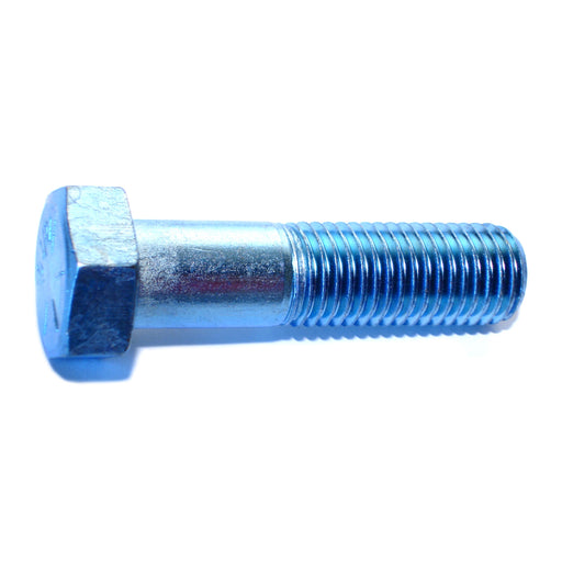 7/8"-9 x 3-1/2" Zinc Plated Grade 8 Steel Coarse Thread Hex Cap Screws