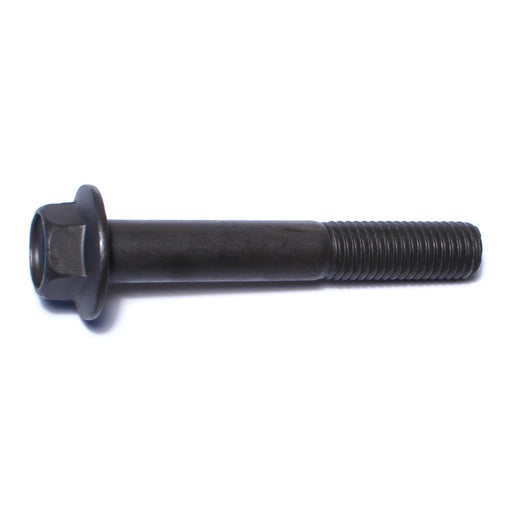 12mm-1.75 x 80mm Black Phosphate Class 10.9 Steel Coarse Thread Hex Washer Head Flange Bolts