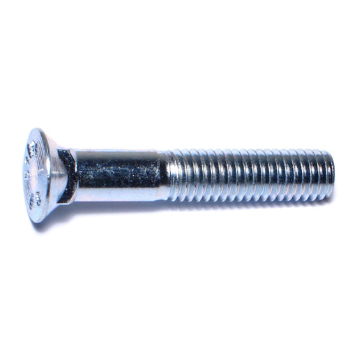 7/16"-14 x 2-1/2" Zinc Plated Grade 5 Steel Coarse Thread Repair Head Plow Bolts