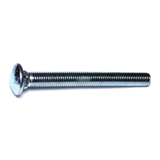 5/8"-11 x 6" Zinc Plated Grade 5 Steel Coarse Thread Carriage Bolts