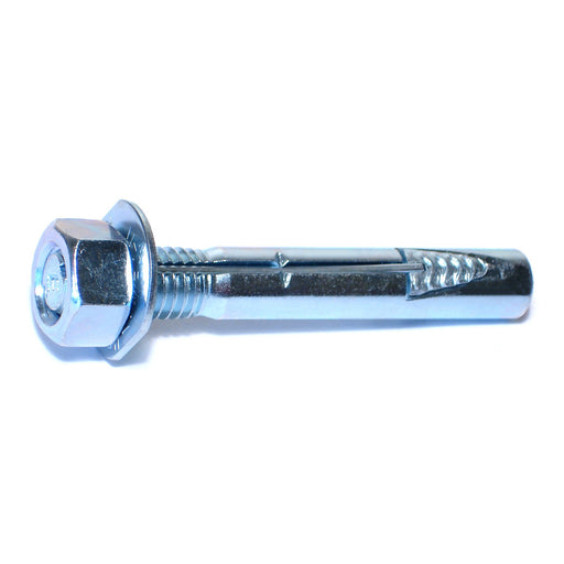 1/2" x 3-1/2" Zinc Plated Steel Wej-It Anchors