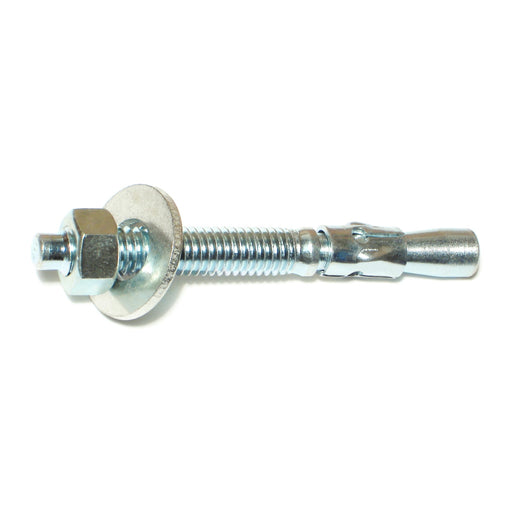 3/8" x 3-1/2" Zinc Plated Steel Concrete Stud Anchors