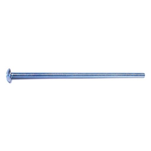 #10-24 x 5" Zinc Plated Steel Coarse Thread Combo Truss Head Machine Screws